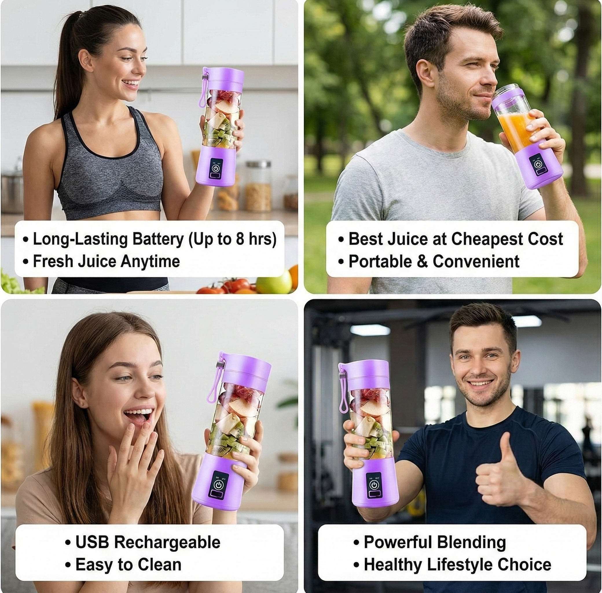 Portable USB Juicer, 300 ml