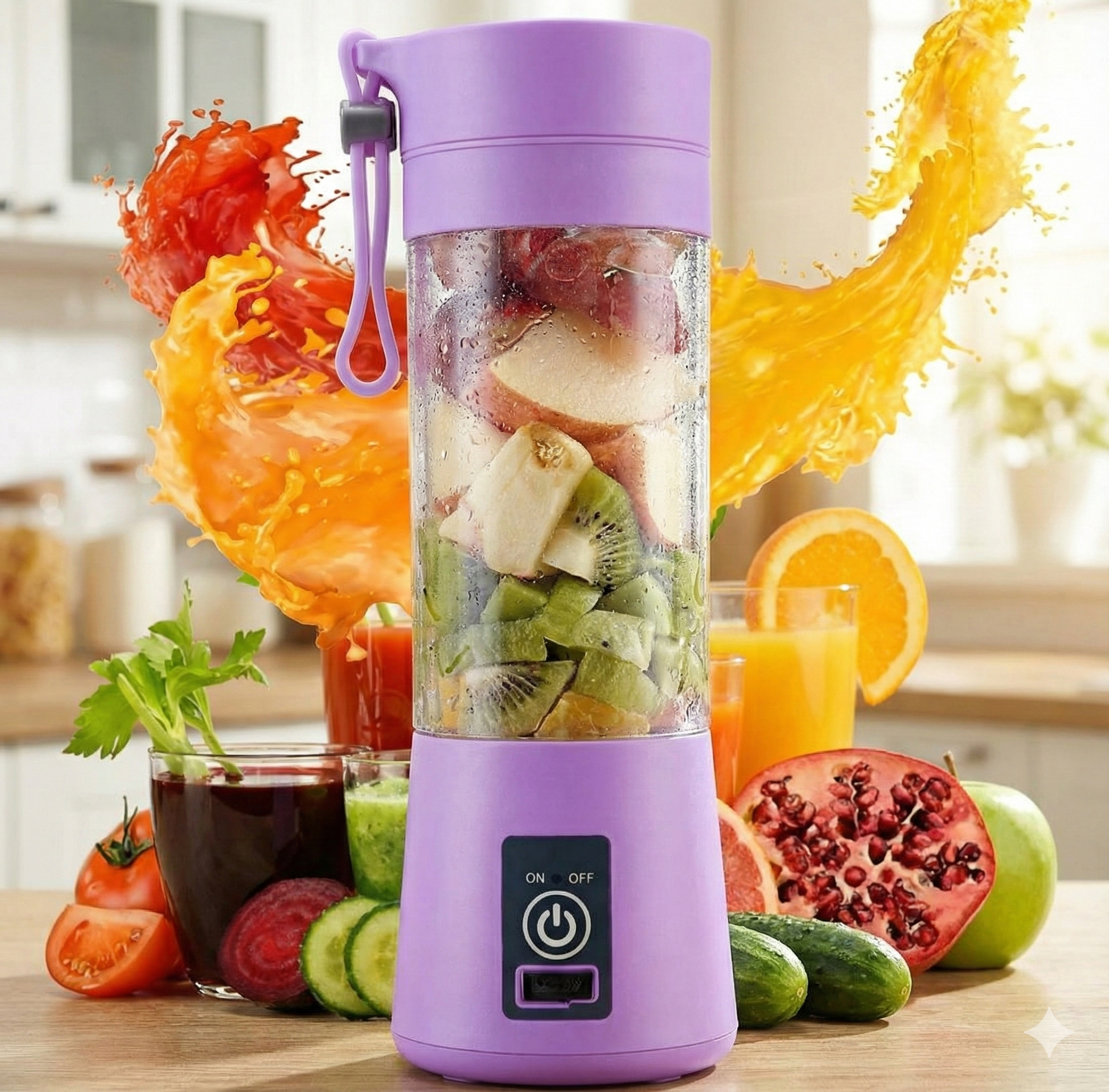 Portable USB Juicer, 300 ml