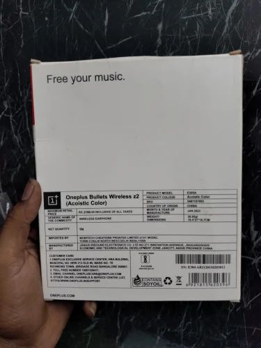 Oneplus Bullet Wireless Z2NB Neckband